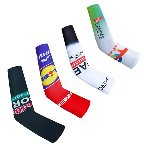 UAE Team 2026 TOTAL TE Cycling Arm Warmers Ropa Ciclismo Men Women Quick Dry Alpecin Bike Sleeves Cu