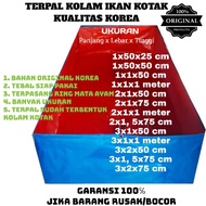 Kolam Terpal Ikan Type/Ketebalan A5 A8 A12 Korea Terpal Kolam Ikan Kotak Terpal Ikan lele Ikan koi I