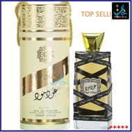 Oud Mood Perfume  100 ml LATTAFA Original Lattafa 3D Sticker Hassan mart