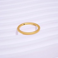 Tyrell 999 Simple Ring l 999 Gold Emas tulen (100% AUTHENTIC)