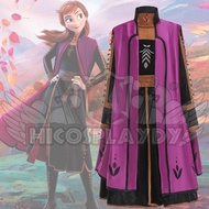 hiCosplaydy Kids Princess Anna Cosplay Costume Set