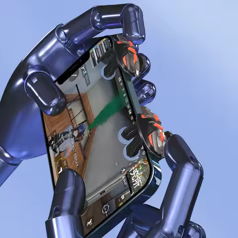 4/6 Fingers Mobile Phone Game Trigger L1 R1 Fire Aim Shooter Buttons Gamepad Joystick for IOS Androi