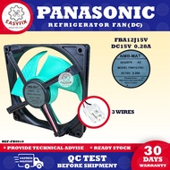 REFRIGERATOR FAN PANASONIC 12.5CM FBA12J15V 3 WIRES DC15V 0.28A Mla3