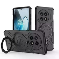 Magnetic Armor Case for OnePlus 15 13T 13 13R ACE 5 Ultra Nord 5 4 CE5 Shockproof Cover with Kicksta