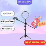 Product review stand set with 2m1 leg with lights, livestream, high-end spa for professional video r