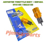 YAMAHA NVX155 NMAX155 (100% ORIGINAL ESPADA) ADJUSTER THROTTLE BODY IACV ISC MANUAL ADJUSTABLE TIMIN