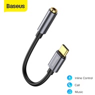 Baseus L54 Type c to 3.5mm AUX earphone headphone adapter usb c to 3.5 jack audio cable for Huawei M