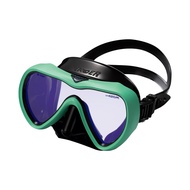 GULL Vader Mask UV420CUT AR (Amber Lens) - Satin Rubber Easter Green