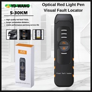 Visual Fault Locator B3S USB Charge LED Lighting Fiber Optic Tester Tool  VFL 30KM 10MW 30MW FTTH La