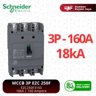 Schneider MCCB NFB Breaker EZC250F 3P 160A 18kA | EZC250F3160