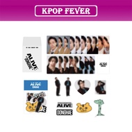 DONGHAE [ALIVE] Concert Tour MD / Random Trading Card, Sticker Set