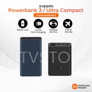 Xiaomi Powerbank 3 Ultra Compact 10000 mAh | 22.5W Ultra-Fast Charging | Portable Charger