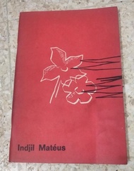 buku buatan tahun 1974 -INDJIL MATEUS (INJIL MATIUS) -. Bahasa Jawa