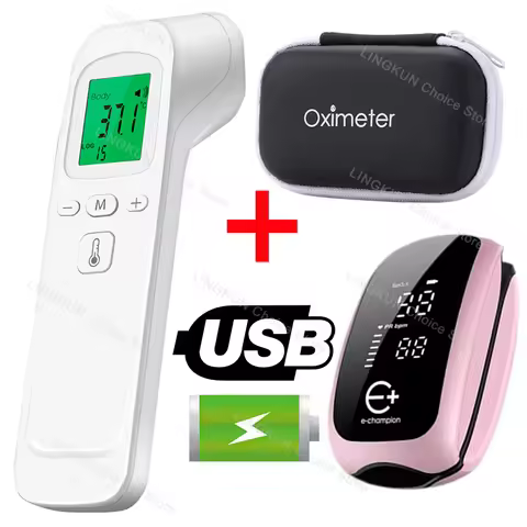 Medcial Portable Fingertip Pulse Oximeter Monitor Blood Oxygen Saturation Meter Pulse Oximeter Home 