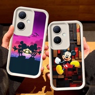White Casing for OPPO Reno 8T 11 11F 13F 10 Pro 5G S68 Mickey Mouse