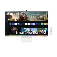 SAMSUNG M8 Series 32-Inch 4K UHD Smart Monitor & Streaming TV (Renewed)