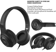 Monster Clarity 50 有線頭戴式耳機 [黑色]