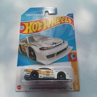 Hot wheels lb super silhouette nissan silvia s15 putih
