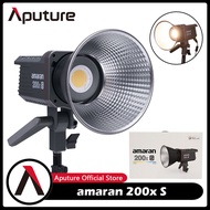 Aputure Amaran 200X S Series 200W Bi-Color LED Video Light 2700-6500K Bluetooth App Control Photography Light Ultra Silent Fan