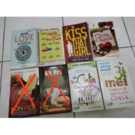 Preloved novels @RM8 each
