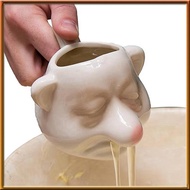 [chasoedivine.] Bogey Man Egg Separator, Snot-Nose, Ceramic Egg Yolk Separator,  Gadgets for Bakery,