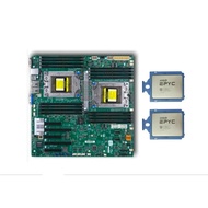 Supermicro H11DSi-NT E-ATX Motherboard + 2* AMD EPYC 7551 64 Core 128Threads CPU