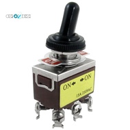 AC 250V 15A on/on 2 Position DPDT Toggle Switch with Waterproof Boot
