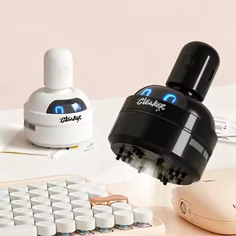 Desktop Vacuum Cleaner Cartoon USB Charging Version Small Cleaner Vacuum Cleaner Handheld Mini Vacuu