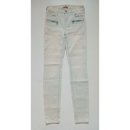 Hollister Skinny Denim Long Pants Jeans for Women Waistline 25 inches