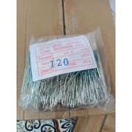 1/ 4w 120 ohm resistor contains 1000 pcs