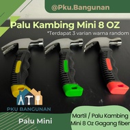 Mini Goat Hammer with fiber Handle 8 oz Mini Horn Carpenter's Hammer, Comfortable to Hold 0.25 kg Ne