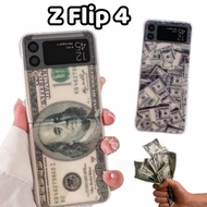 Z FLIP 4 USD Dollar Cartoon Money Phone Case