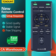 RM-ANU159 Remote Control For Sony Sound Bar HT-CT60 HT-CT60/C SA-CT60 SS-WCT60