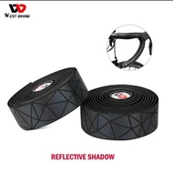 West biking Reflective shadow 2.8mm Non-Slip Bartape