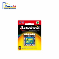 ALKALINE AAA LR03 4B + 2B