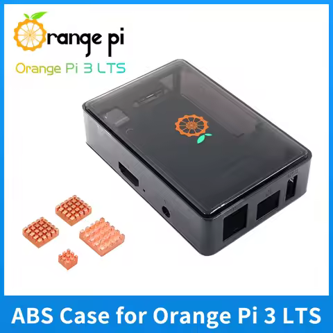 Orange Pi 3 LTS ABS Case Protective Shell Black Tranparent Case for Orange Pi 3 LTS Development Boar