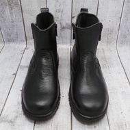 BLACK HAMMER BH2333 Men Safety Boots Shoes Genuine Leather Oil Resistant Sole/But & Kasut Keselamata