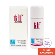 TDF Non Drying Cleansing Lotion 237ml, 100ml | Gentle & Calming Cleanser For Dry & Sensitive Skin