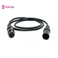 XLR 5-PIN DMX512 Cable DMX512 Stage Lighting Signal Cable DJ Equipment XLR Connector DMX512 Data Ext