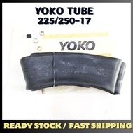 YOKO TUBE MOTORCYCLE 225/250-17 ( 70/90-17 ) TUBE INNER TYRE TUBE TAYAR TIUB MOTORSIKAL 2.25 2.50 X 