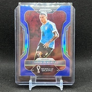 Darwin Nunez Panini Prizm World Cup FIFA Qatar Blue #264/299 Uruguay Liverpool football soccer tradi