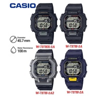 Casio W-737H  / W-737HX Series Digital Sport Resin Band Watch