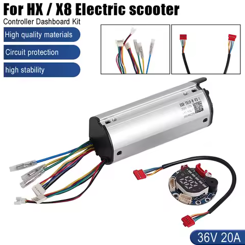 Dashboard Controller Set For HX X8 E-Scooter Motor Module Central Control System And Display Screen 