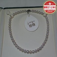 新貨送禮物珍珠項鍊9-10mm高級禮品包裝淡水珍珠項鍊
