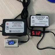 Backup Battery Pack for WiFi Modem and Cameras 5V-12V