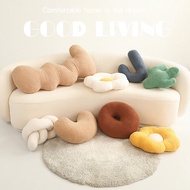 Simple ins Flower Pillow Home Sofa Cushion Soft Cushion Special-Shaped Pillow