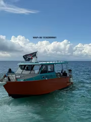 11m 35ft Aluminum Alloy 10 12 15 18 Passenger Speed Boat Luxury Yacht for Offshore Saltwater Fishing