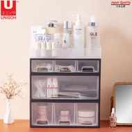 UNISOH Desktop Storage Box Desktop Organizer Desk Organizer Makeup Organizer Mini Drawer