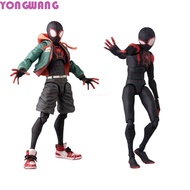 YONGWANG66HR Miles Anime Action Figure, Across the Spider-Verse PVC Spider Man Figure, Joint Movable