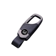Gantungan Kunci Pinggang Kulit Mobil Honda Logo Leather Car Keychain